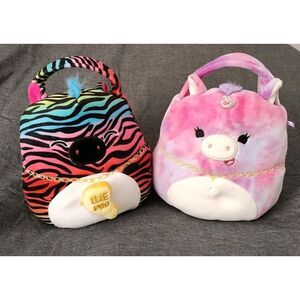 Squishmallows - Pair Of Best Friends (Lola & Safiyah) 2 Valentine Bucket Baskets